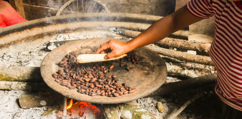 Do you know how is cacao drink made by hand?