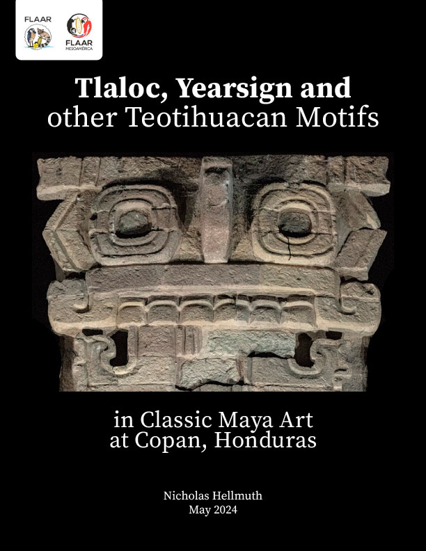 Tlaloc Yearsign and other Teotihuacan Motifs in Classic Maya Art at Copan Honduras