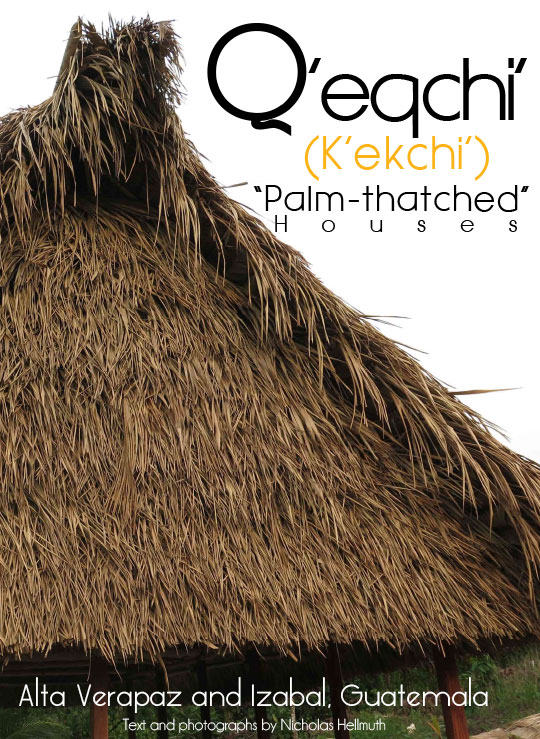Palm thatch for Q’eqchi Maya houses