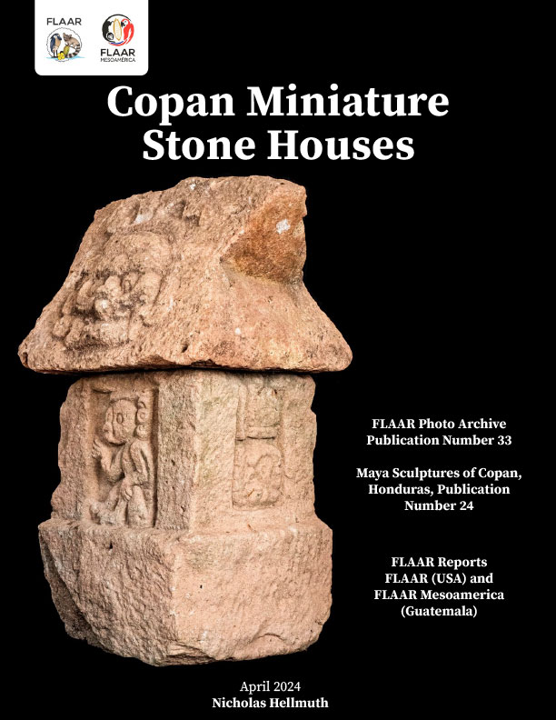 Copan-monkey-in-miniature-stone-house-Feb-2-2024-NH